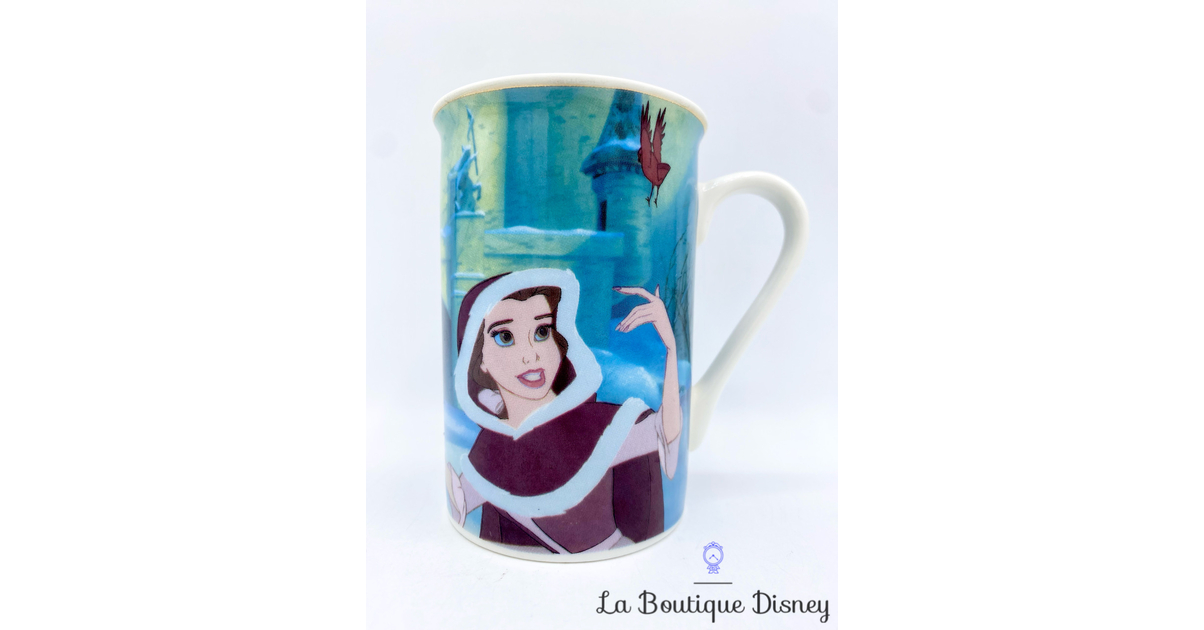 Tasse scène La belle et la bête Hiver Disney mug Widdop Co Beauty and